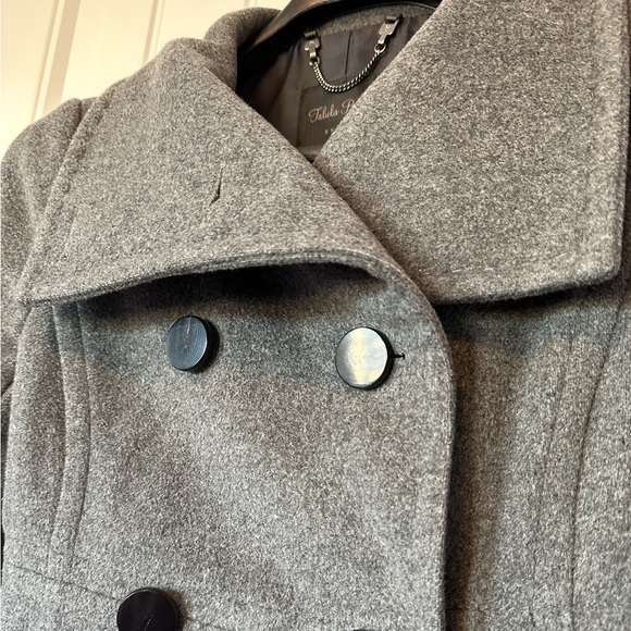 Talula Babaton Wool & Cashmere Coat Women’s XXS Heather Dark Grey - Picture 3 of 9